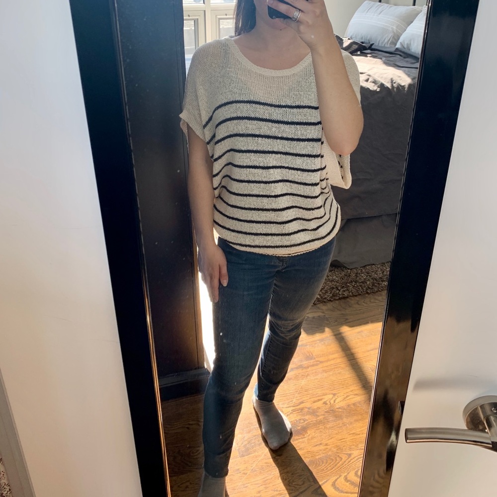 All Saints Open Knit Sweater